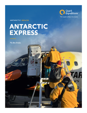 Quark Expeditions, Antarctic Express, Fly The Drake   Antarctic 2024 25